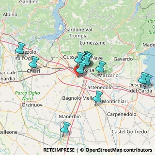Mappa Traversa Ventesima Villaggio Sereno, 25125 Brescia BS, Italia (14.09615)