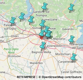 Mappa Via Tredicesima Villaggio Sereno, 25125 Brescia BS, Italia (14.65923)