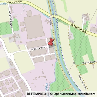 Mappa Via Ferraretta, 26, 36071 Arzignano, Vicenza (Veneto)