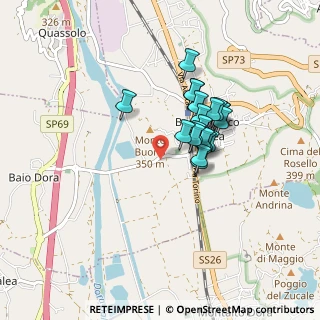 Mappa Via Dora, 10013 Borgofranco d'Ivrea TO, Italia (0.6485)