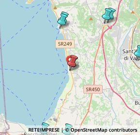 Mappa Via Giuseppe Verdi, 37017 Lazise VR, Italia (5.86091)