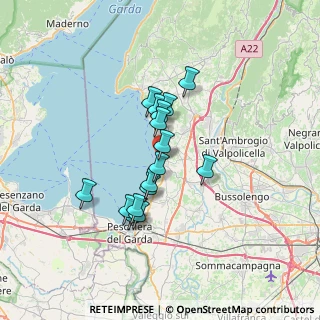 Mappa Via Giuseppe Verdi, 37017 Lazise VR, Italia (5.29)