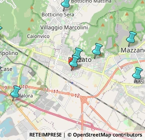 Mappa Via Giacomo Matteotti, 25086 Rezzato BS, Italia (3.16917)
