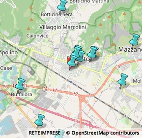 Mappa Via Giacomo Matteotti, 25086 Rezzato BS, Italia (2.19154)