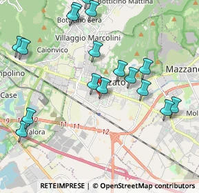 Mappa Via Giacomo Matteotti, 25086 Rezzato BS, Italia (2.27882)
