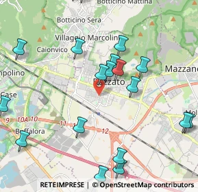 Mappa Via Giacomo Matteotti, 25086 Rezzato BS, Italia (2.548)