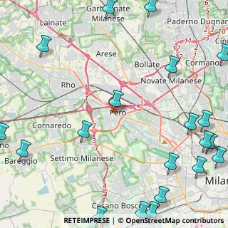 Mappa Via Olona, 20016 Pero MI, Italia (6.9845)