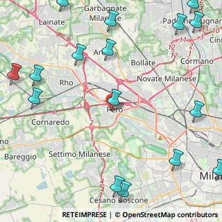 Mappa Via Olona, 20016 Pero MI, Italia (6.62875)