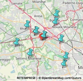 Mappa Via Olona, 20016 Pero MI, Italia (3.33833)