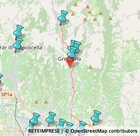 Mappa Via Conti Allegri, 37023 Grezzana VR, Italia (6.29063)