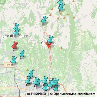 Mappa Via Conti Allegri, 37023 Grezzana VR, Italia (6.5555)