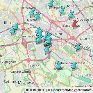 Mappa Via Dante Alighieri, 20016 Pero MI, Italia (1.964)