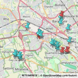 Mappa Via Dante Alighieri, 20016 Pero MI, Italia (2.4225)