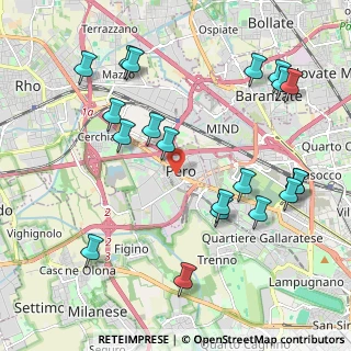 Mappa Via Dante Alighieri, 20016 Pero MI, Italia (2.3675)