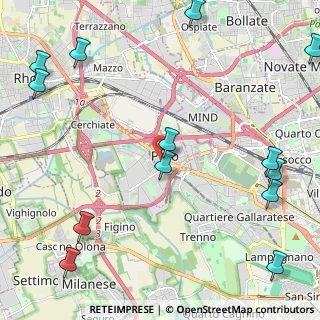 Mappa Via Dante Alighieri, 20016 Pero MI, Italia (3.25143)