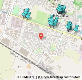 Mappa Via Dante Alighieri, 25086 Rezzato BS, Italia (0.6285)