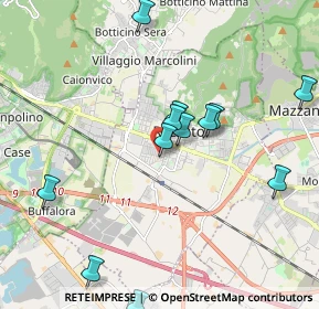 Mappa Via Dante Alighieri, 25086 Rezzato BS, Italia (2.21308)