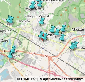 Mappa Via Dante Alighieri, 25086 Rezzato BS, Italia (2.28118)