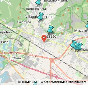 Mappa Via Dante Alighieri, 25086 Rezzato BS, Italia (2.89727)