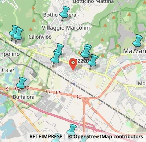 Mappa Via Dante Alighieri, 25086 Rezzato BS, Italia (2.54462)
