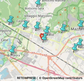 Mappa Via Dante Alighieri, 25086 Rezzato BS, Italia (2.48083)