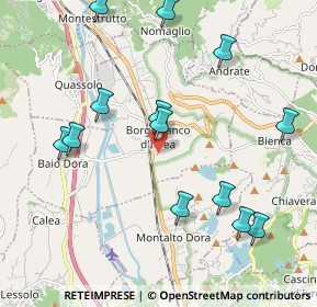 Mappa Via Monterosa, 10013 Borgofranco d'Ivrea TO, Italia (2.25231)