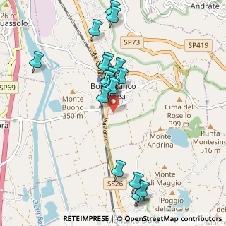 Mappa Via Monterosa, 10013 Borgofranco d'Ivrea TO, Italia (0.9855)