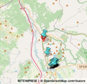 Mappa Via Monterosa, 10013 Borgofranco d'Ivrea TO, Italia (4.5825)