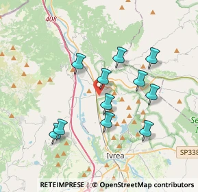 Mappa Via Monterosa, 10013 Borgofranco d'Ivrea TO, Italia (3.31091)