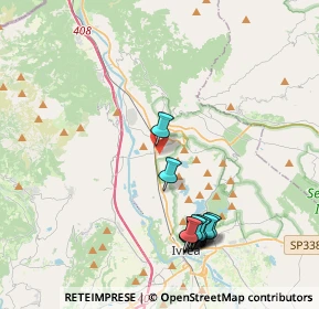 Mappa Via Monterosa, 10013 Borgofranco d'Ivrea TO, Italia (4.30417)