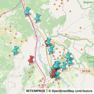Mappa Via Monterosa, 10013 Borgofranco d'Ivrea TO, Italia (4.785)
