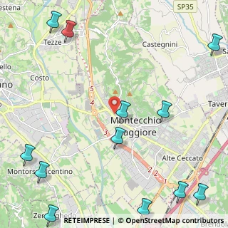 Mappa Via Cà Rotte, 36075 Montecchio Maggiore VI, Italia (3.38)