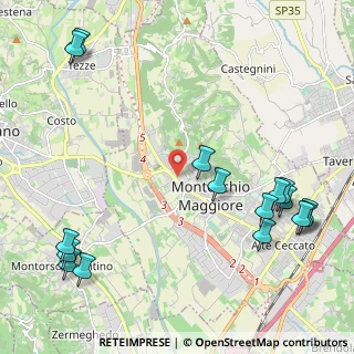 Mappa Via Cà Rotte, 36075 Montecchio Maggiore VI, Italia (2.87813)