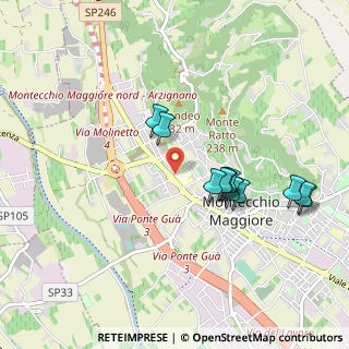 Mappa Via Cà Rotte, 36075 Montecchio Maggiore VI, Italia (0.88636)
