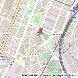 Mappa Via san basilio 1, 20125 Milano, Milano (Lombardia)