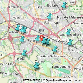 Mappa Via Pier Paolo Pasolini, 20151 Milano MI, Italia (2.01235)