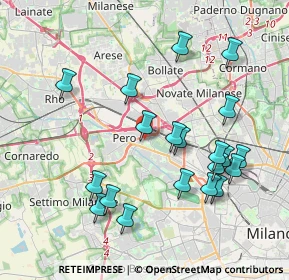 Mappa Via Pier Paolo Pasolini, 20151 Milano MI, Italia (4.072)