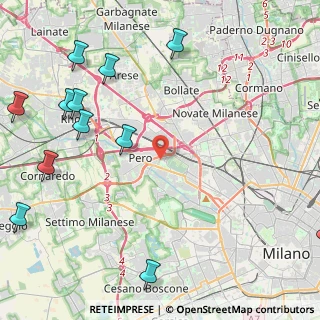 Mappa Via Pier Paolo Pasolini, 20151 Milano MI, Italia (6.43615)