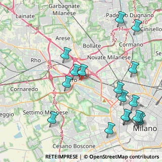 Mappa Via Pier Paolo Pasolini, 20151 Milano MI, Italia (5.23824)