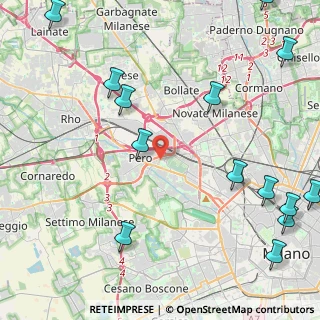 Mappa Via Pier Paolo Pasolini, 20151 Milano MI, Italia (6.44133)