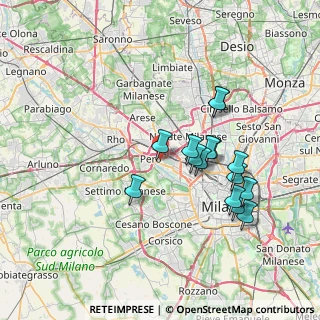 Mappa Via Pier Paolo Pasolini, 20151 Milano MI, Italia (6.638)
