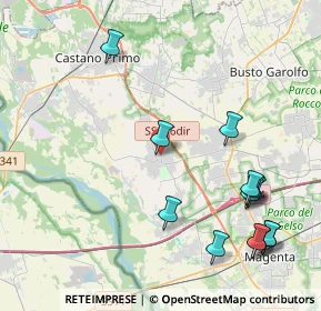 Mappa Via Camillo Cavour, 20012 Cuggiono MI, Italia (4.97692)