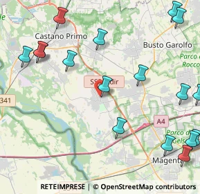 Mappa Via Camillo Cavour, 20012 Cuggiono MI, Italia (6.148)