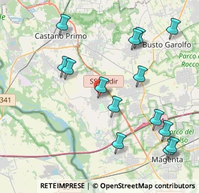 Mappa Via Camillo Cavour, 20012 Cuggiono MI, Italia (4.49929)