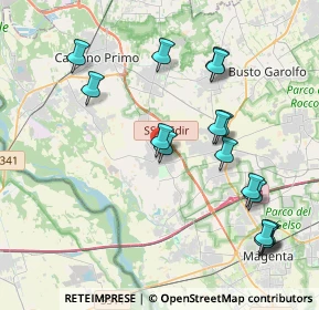 Mappa Via Camillo Cavour, 20012 Cuggiono MI, Italia (4.34625)