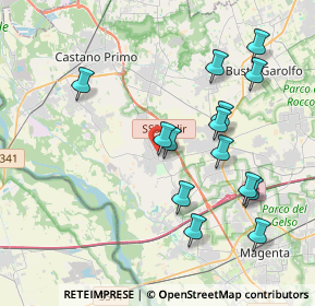 Mappa Via Camillo Cavour, 20012 Cuggiono MI, Italia (3.95143)