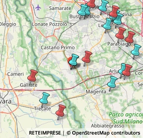 Mappa Via Camillo Cavour, 20012 Cuggiono MI, Italia (10.172)