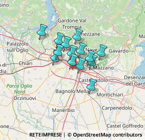 Mappa Traversa Decima Villaggio Sereno, 25125 Brescia BS, Italia (8.47714)