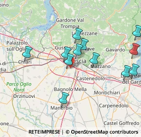 Mappa Traversa Decima Villaggio Sereno, 25125 Brescia BS, Italia (15.48333)