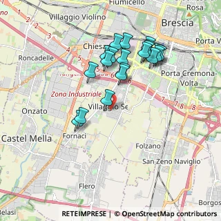 Mappa Traversa Decima Villaggio Sereno, 25125 Brescia BS, Italia (1.8025)